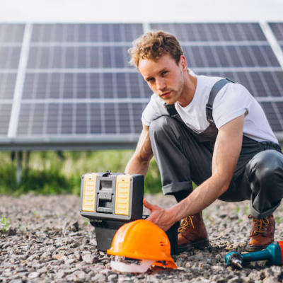 Zonnepanelen monteur